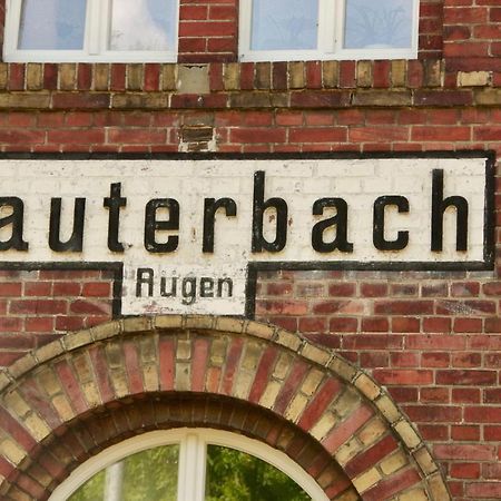 Ferienwohnung Urlaubsbahnhof - Stellwerk Lauterbach  Exterior foto